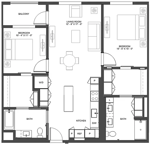 Floor plan B10
