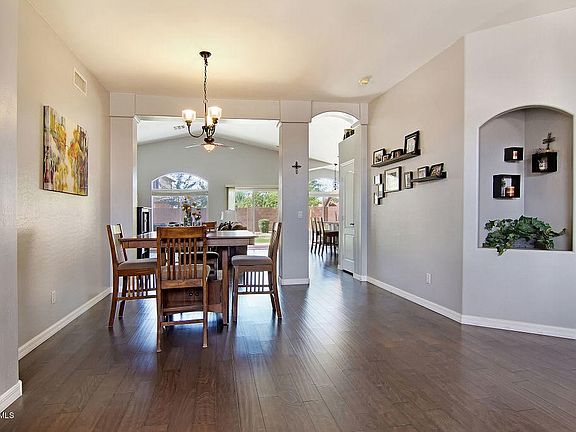 In living room looking toward dining