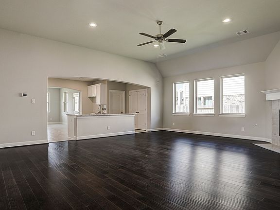 Bright open floorplan