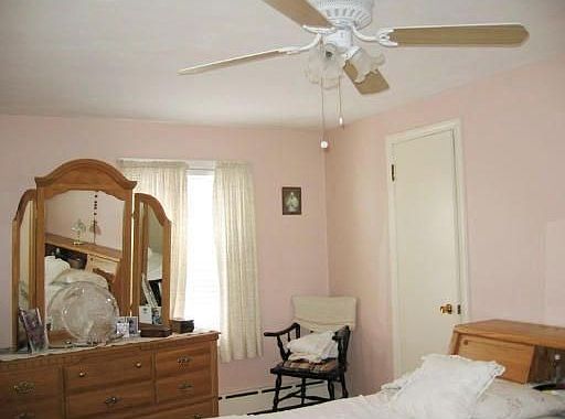 Tasteful decor and plenty of closet space