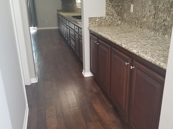 bar counter across from pent