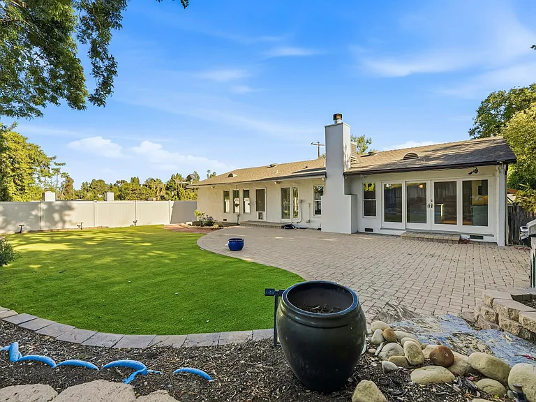 back yard
