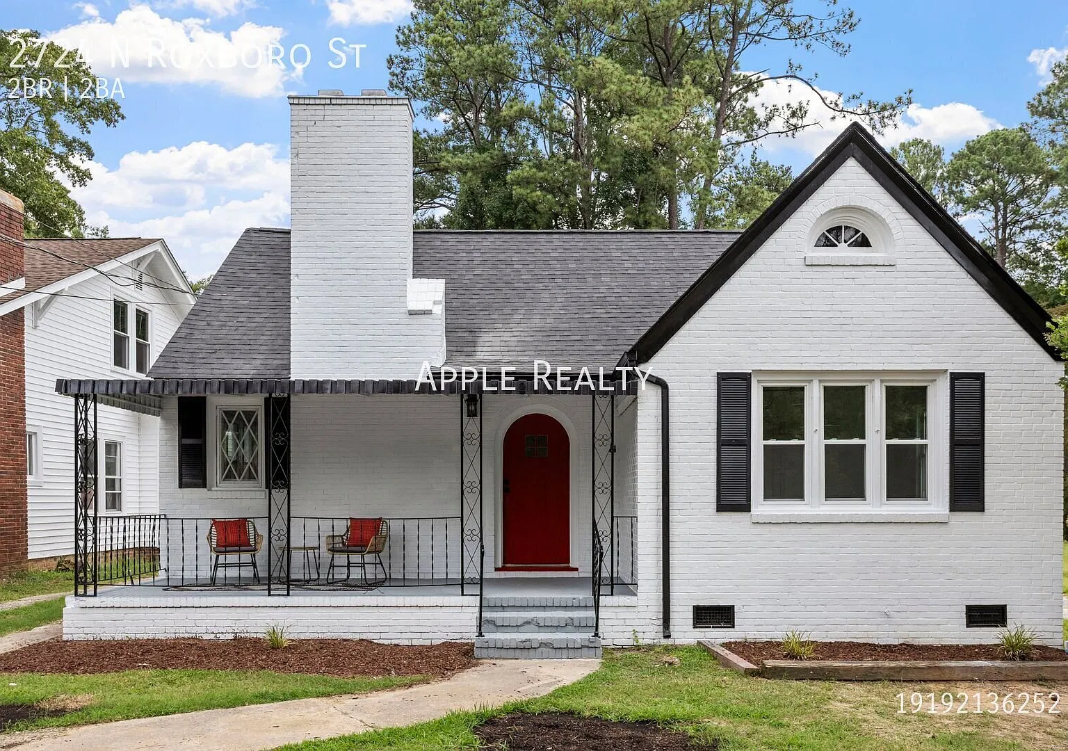 2724 N Roxboro St - Newly Renovated 2-Bed, 2-Bath in Durham That Lives Like a 3-Bed, 2-Bath — Photo 1