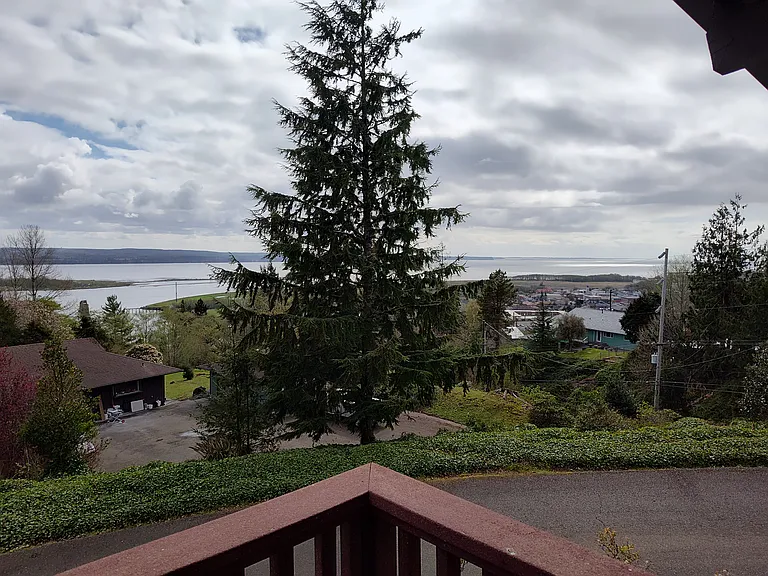 View southwest from balcany