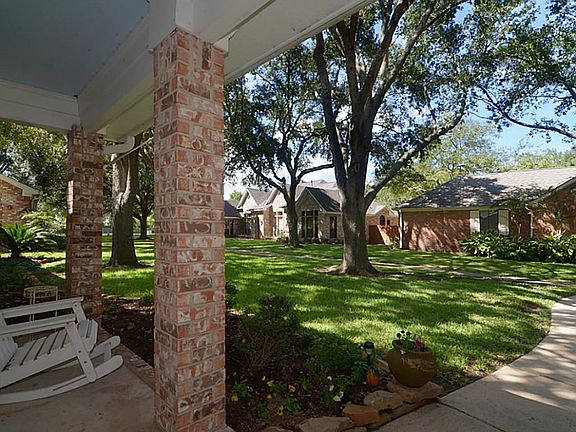 Look at this very inviting Front Porch that overlooks the front yard. Notice that there is no road w
