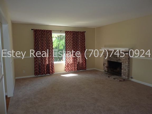 Living room with fireplace