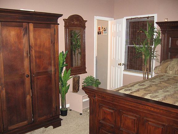 master bedroom/ vaulted celiling