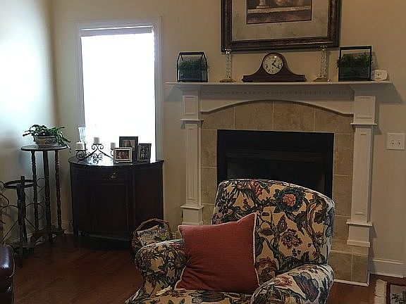 Fireplace/ window