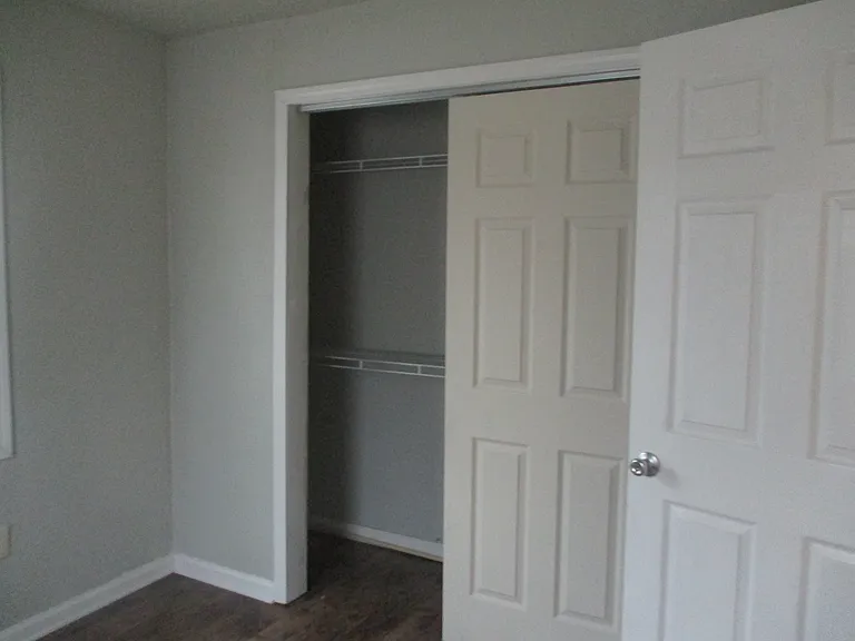 Bedroom and closet