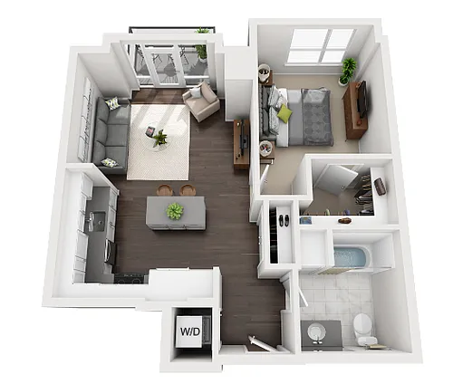 Floor plan M-B4