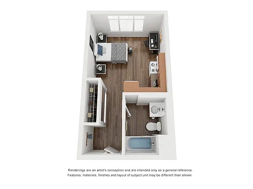 Floor plan Studio