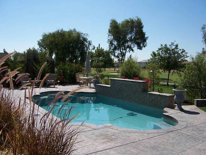 Sparkling pool