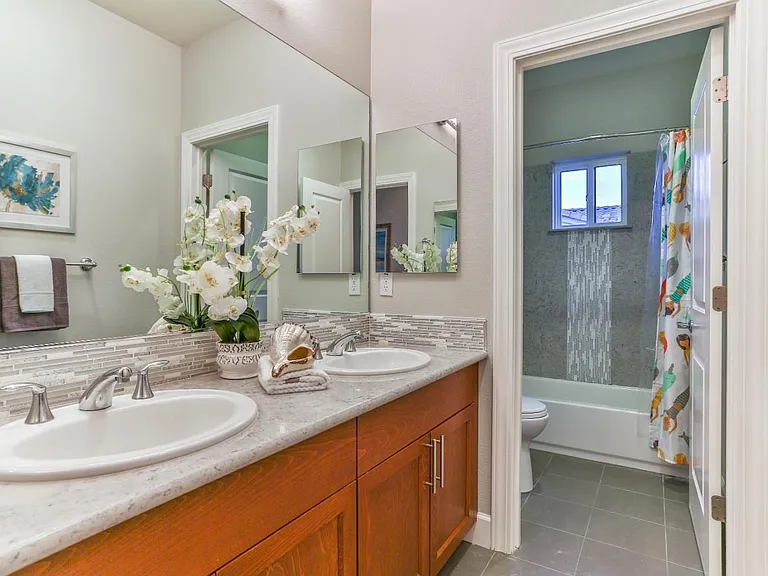 Hall bath