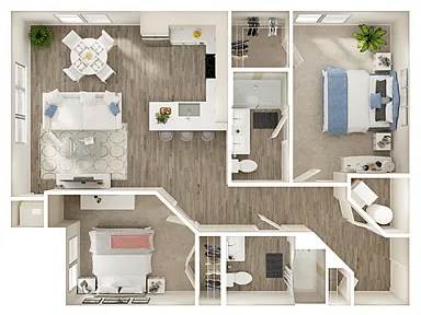 Floor plan B9