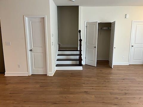 Staircase to upper level