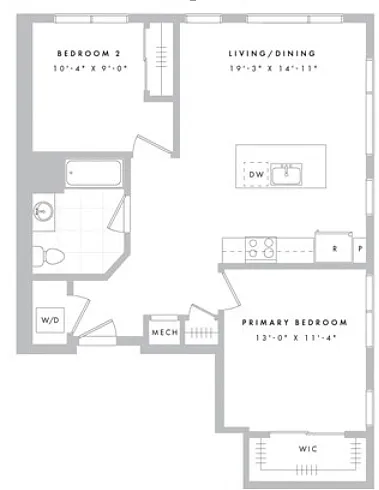 Floor plan B01