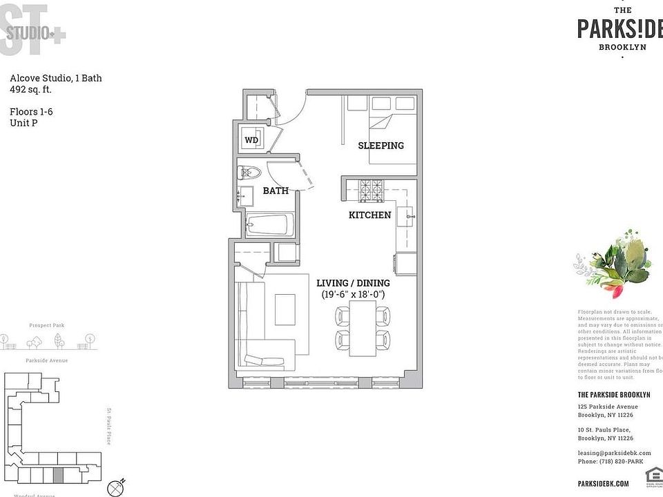 1st image of 125 Parkside Ave #3P