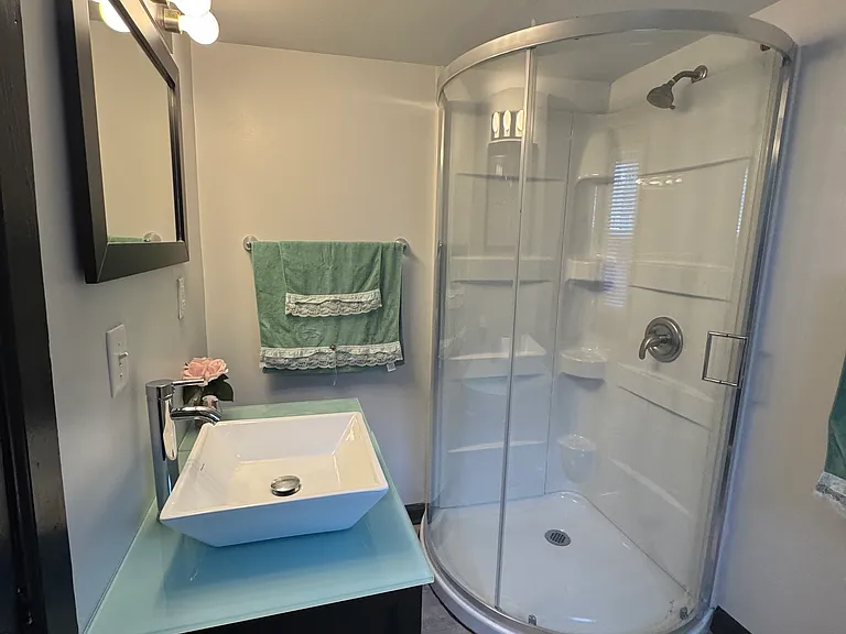 luxurious first floor bathroom