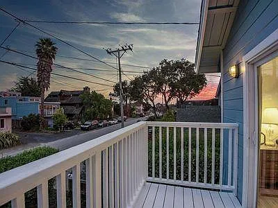 Primary bedroom balcony