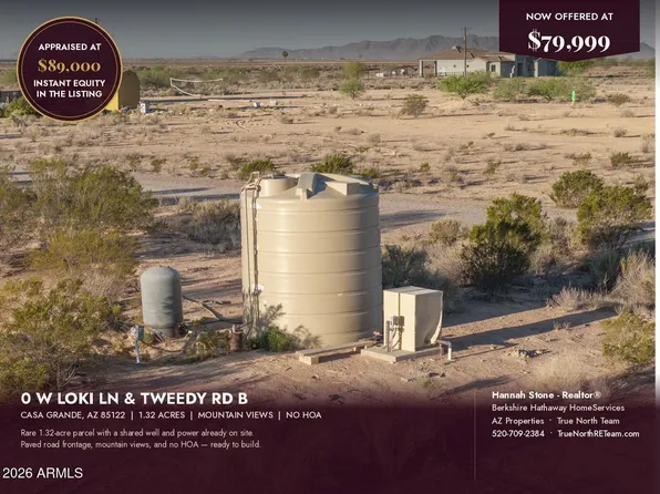 0 W LOKI LN & TWEEDY RD B -- #-, Casa Grande, AZ 85194