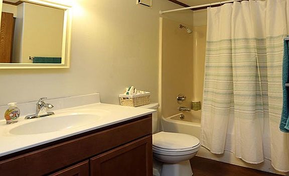 Newly renovated bathroom