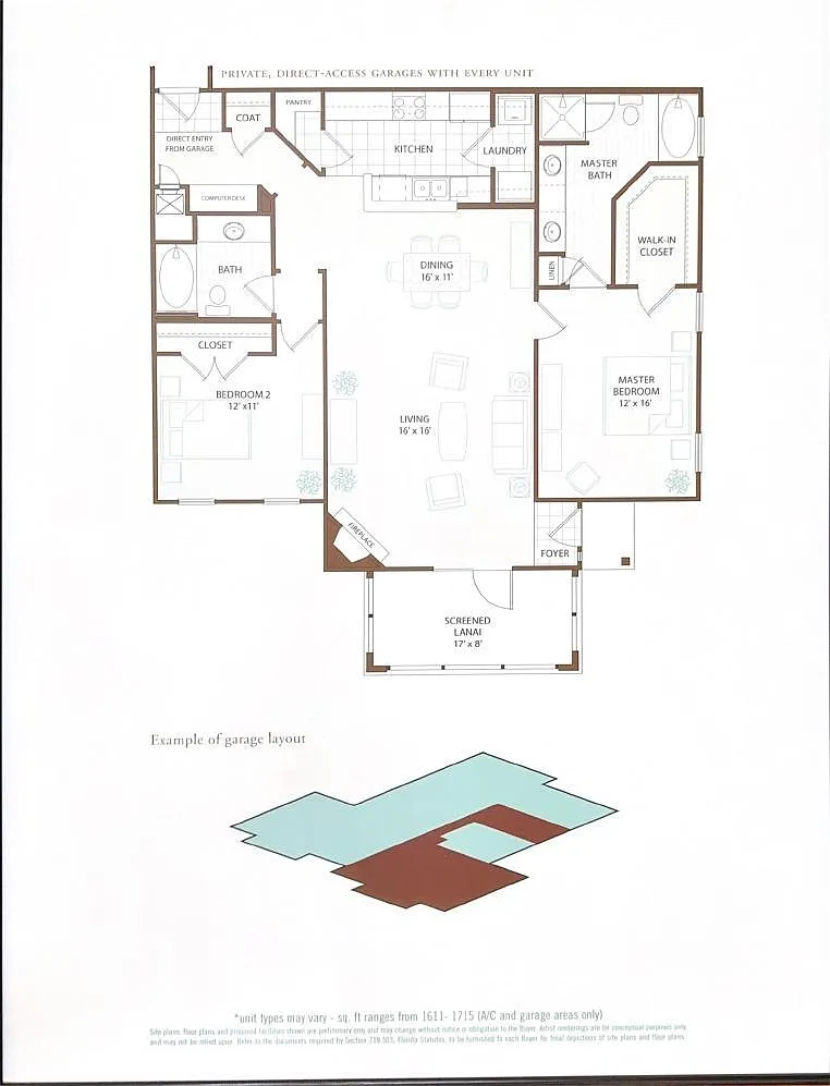 Floor plan 2X2