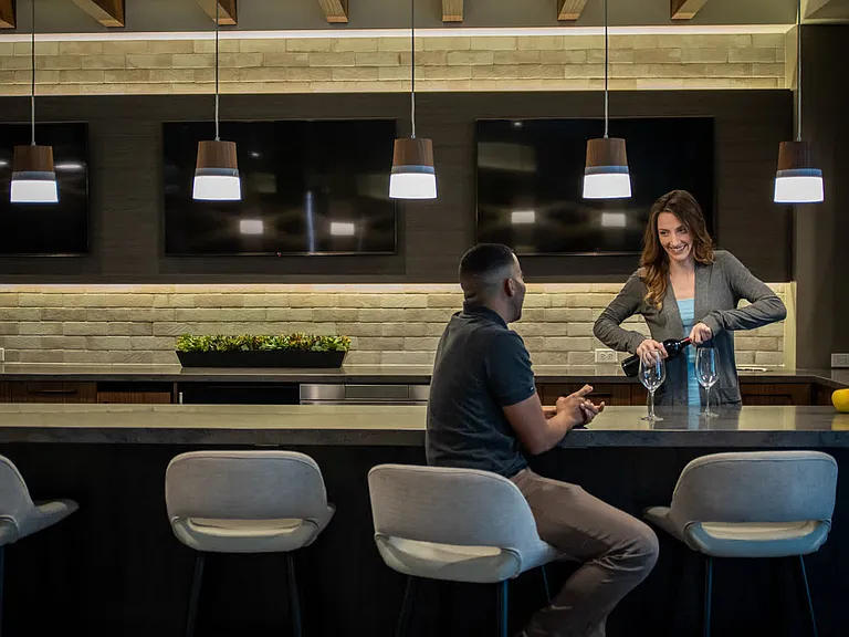 Socialize at the Resident Lounge