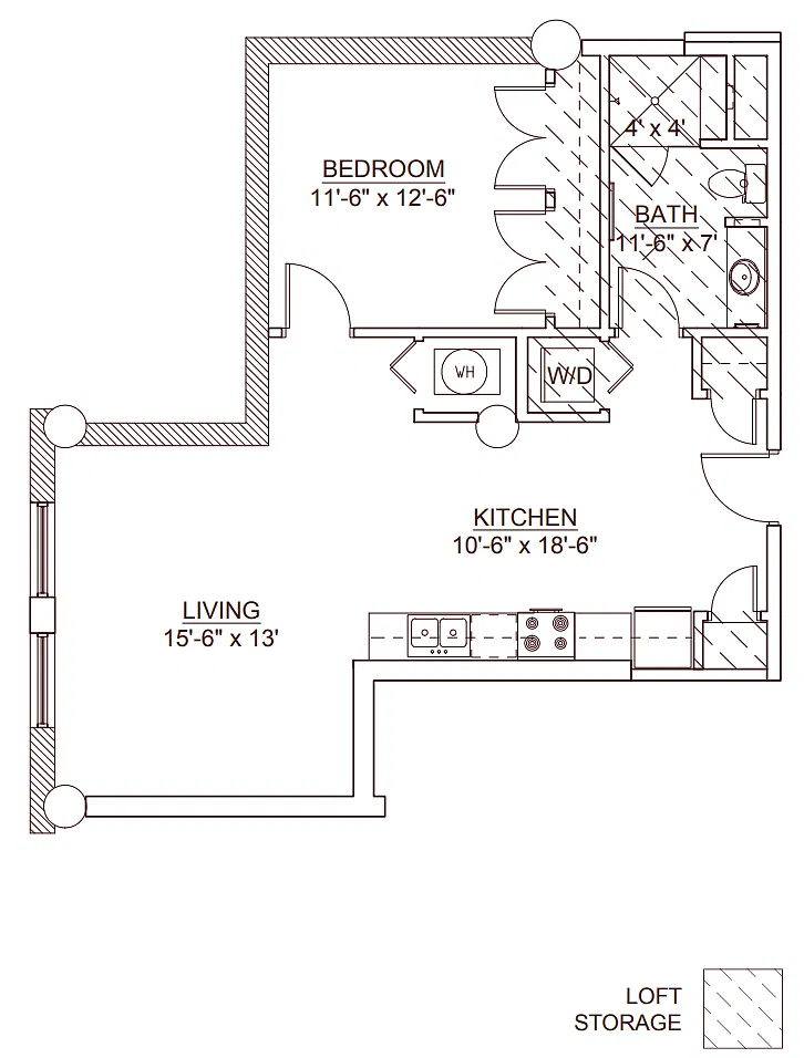 Floor plan Newstead