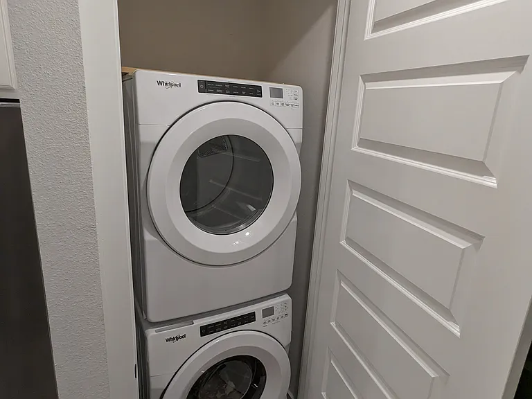 In Unit Full-Size Laundry
