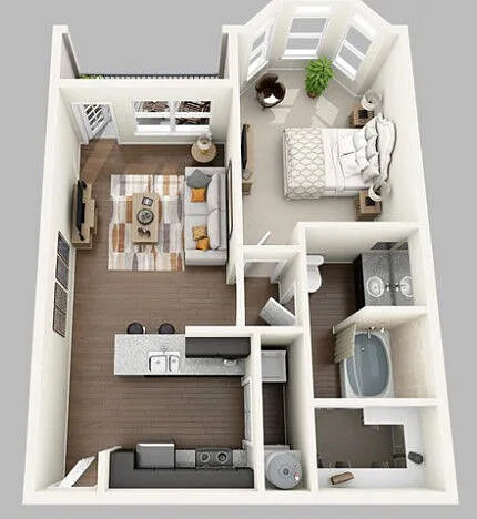 Floor plan A