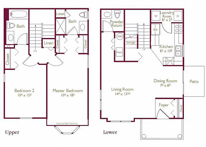 Floor plan Hamilton