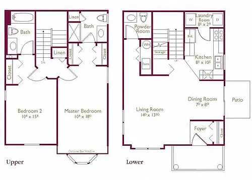 Floor plan Hamilton