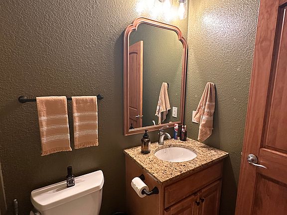 Main floor half bath.