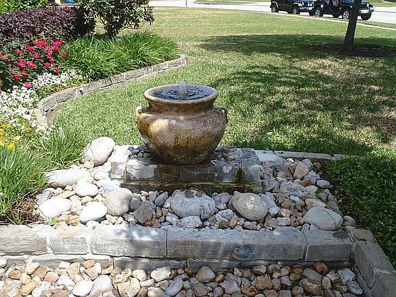Custom water feature