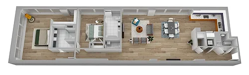 Floor plan 410 Loft