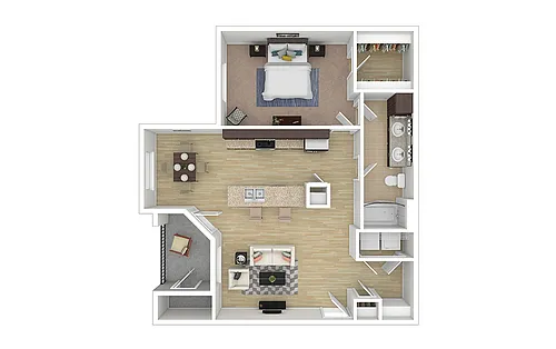 Floor plan Islander