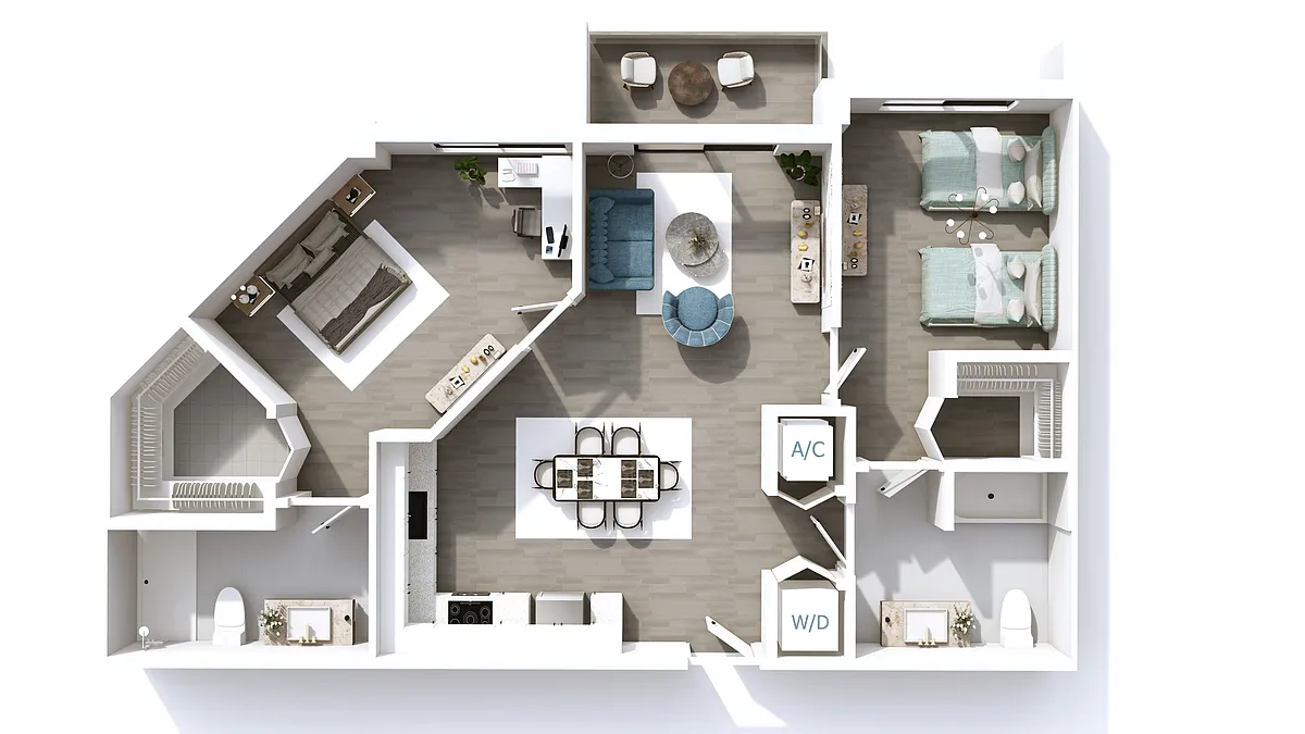 Floor plan B2