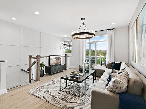 Living Room (Builder Furnished Model Shown)