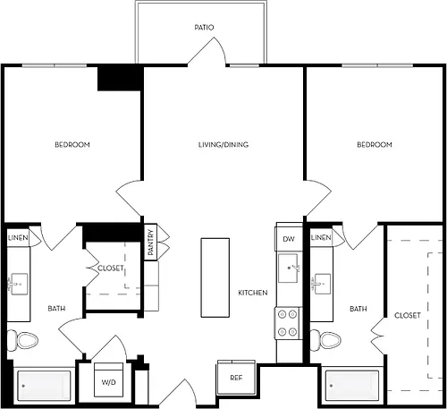 Floor plan B1
