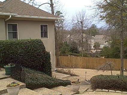 Back of home