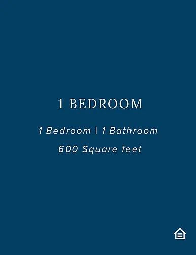 Floor plan 1 Bedroom 1 Bathroom