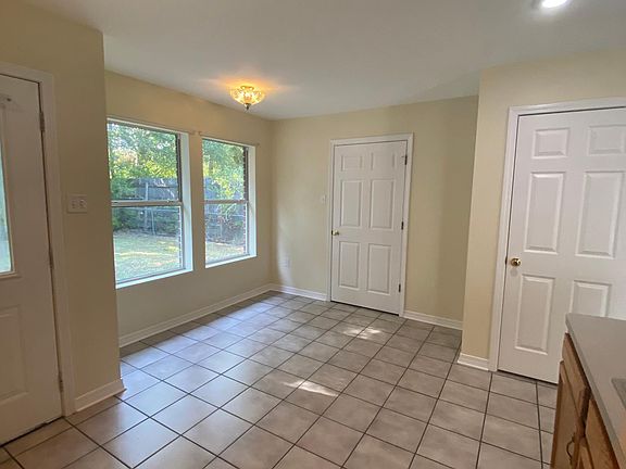 Kitchen and dinning area.