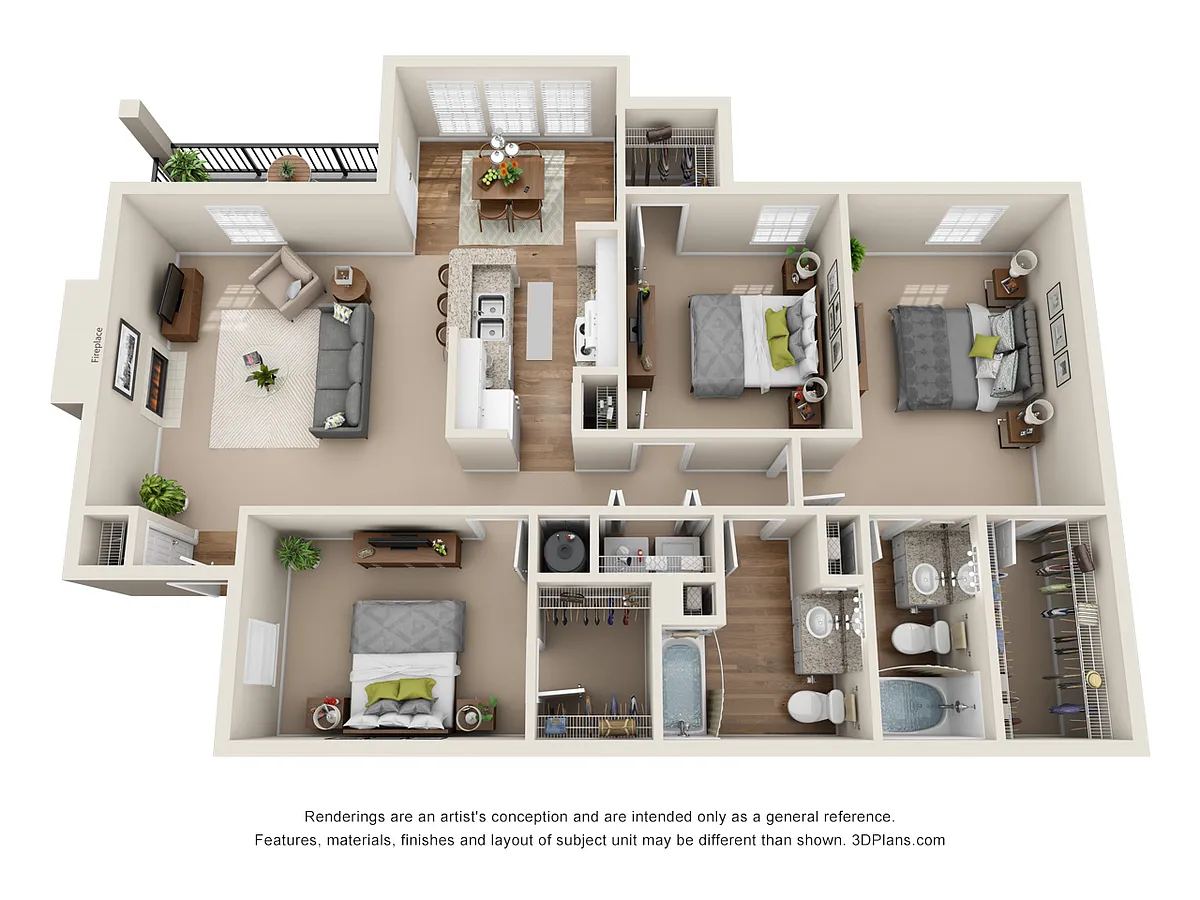 Floor plan The King Mackerel