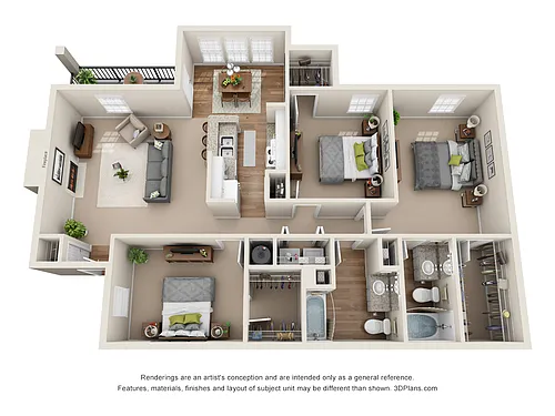 Floor plan The King Mackerel