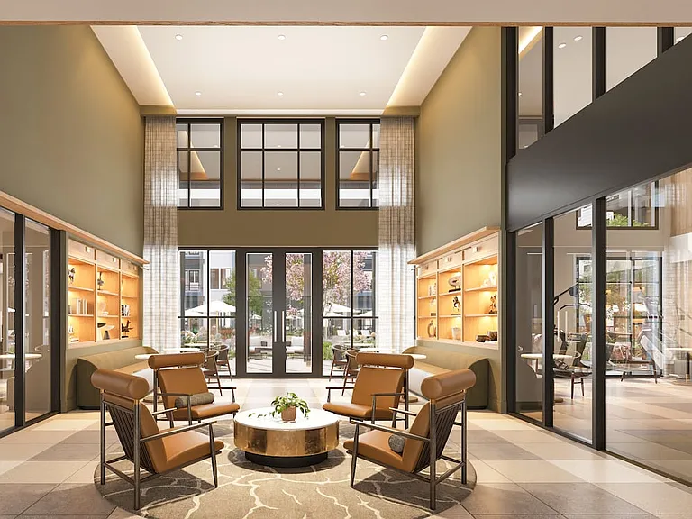 Corridor lounge (Rendering)