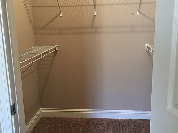 Walk in closets throughout