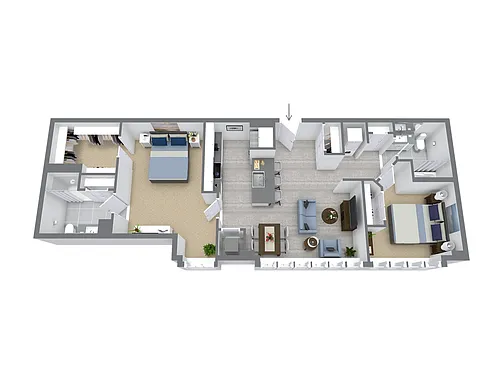 Floor plan D3