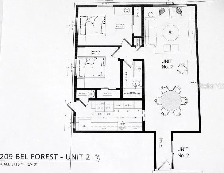 2 bed, 1.0 bath, 1049 sqft, $2,000 — Photo 3