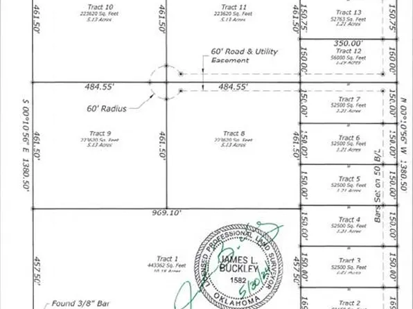 2180 Hilltop Ln Lot 10, Blanchard, OK 73010