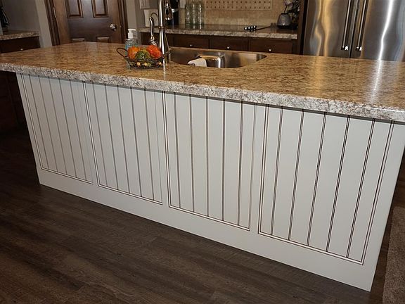 Island with seating and...